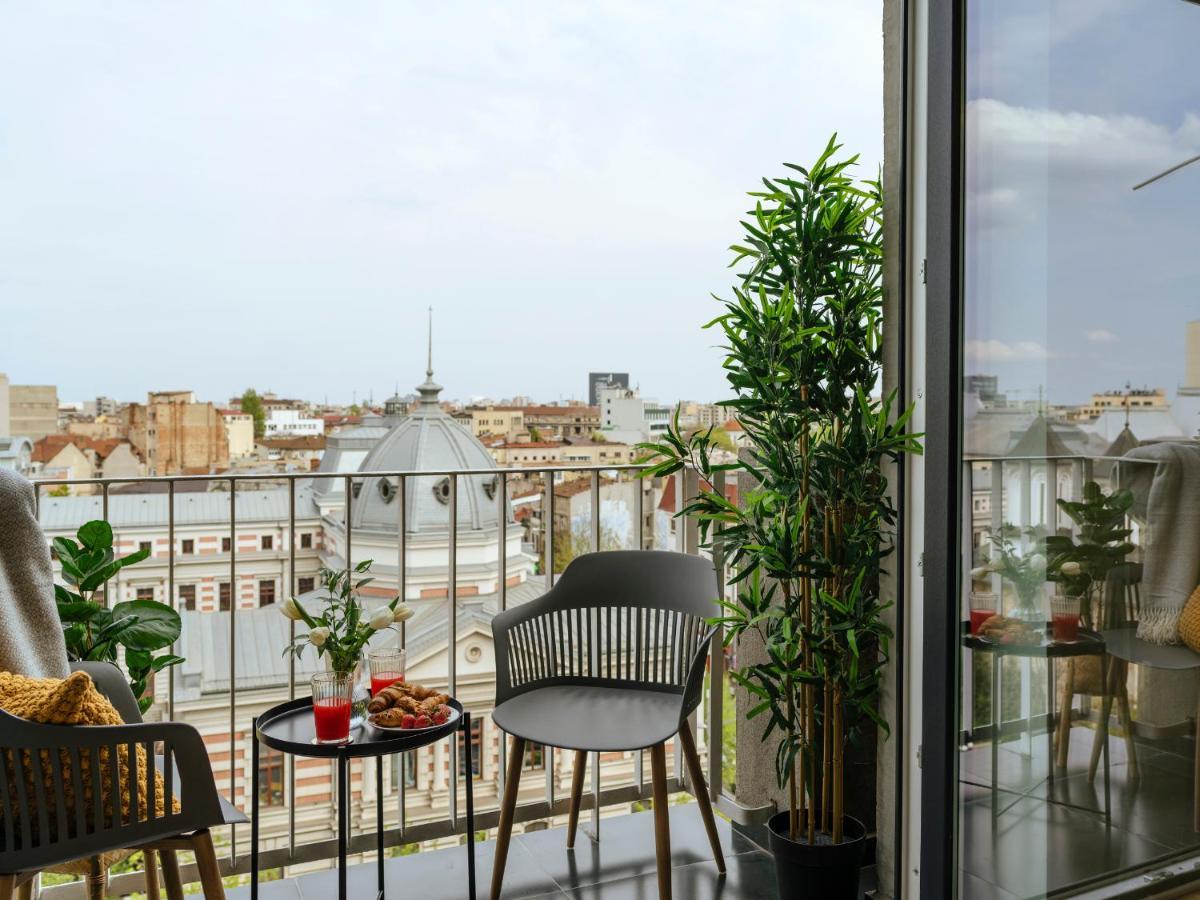 Sunny 2Br Flat - Top Location - Amazing Balcony Boekarest Buitenkant foto