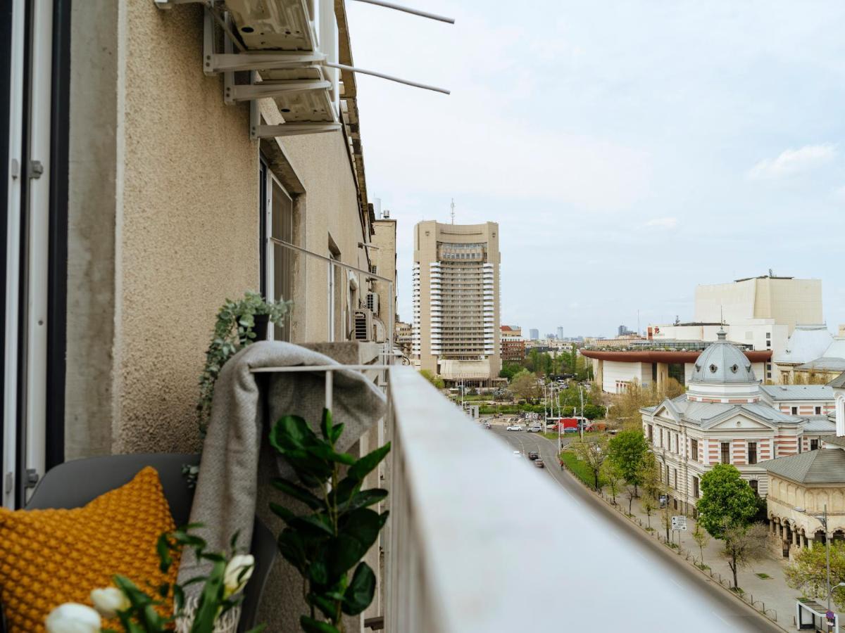 Sunny 2Br Flat - Top Location - Amazing Balcony Boekarest Buitenkant foto